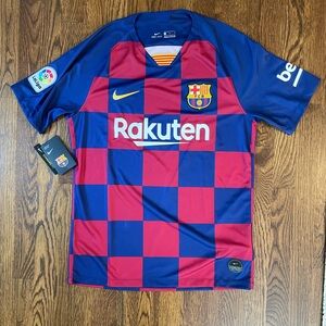 Nike FCB Barcelona Rakuten NWT soccer jersey